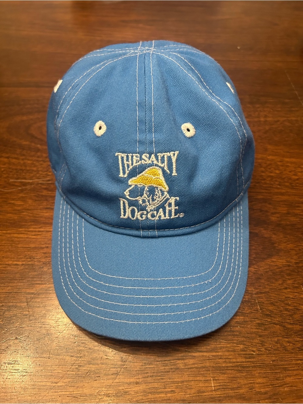 The Salty Dog Cafe Blue Embroidered Cap
